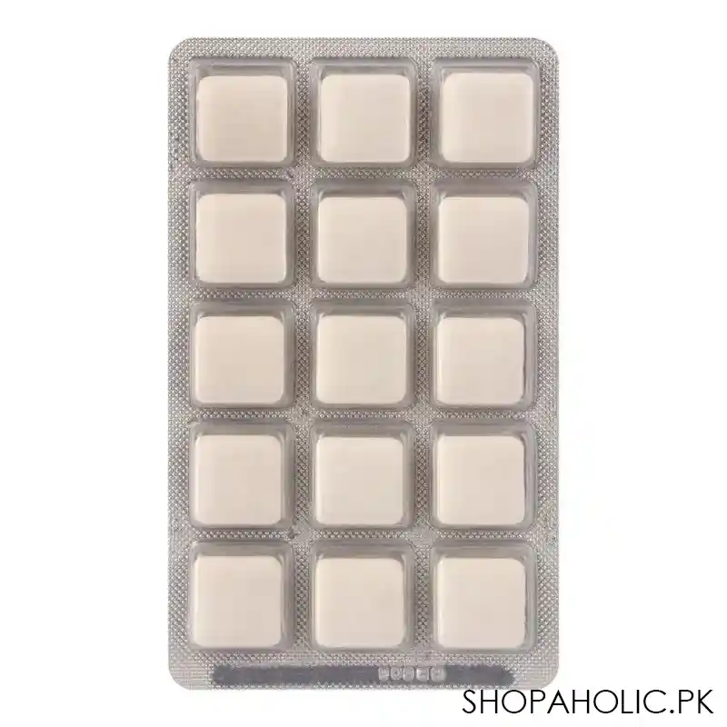 nicorette freshmint gum, 2g, 1 strip (15 tablets) image2