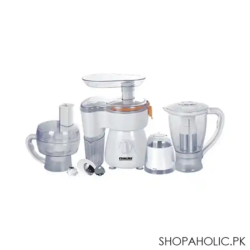nikai 7 in 1 food processor, 300w, nfp1721 main image