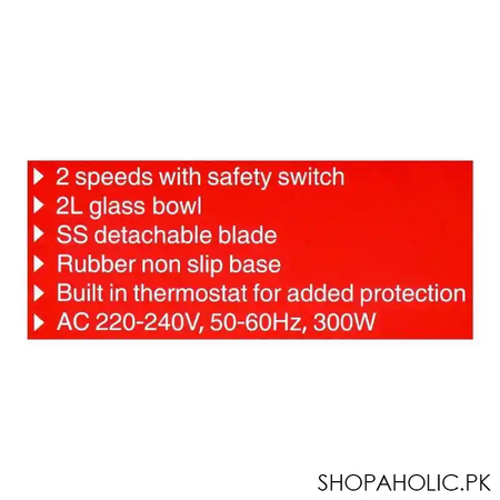 Nikai Chopper, 300W, NC-494A - Image 4