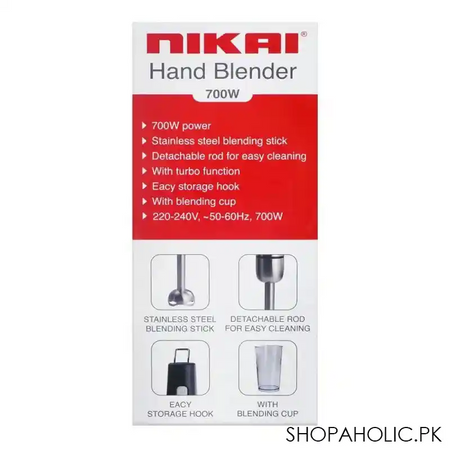 nikai hand blender stick, 700w, nh 8881x image4