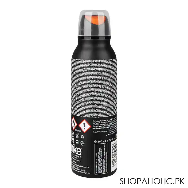 Nike 150 On Fire Deodorant Spray, Eau de Toilette, 24 Hours Lasting, For Men's, 200ml - Image 2