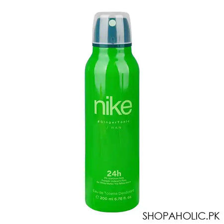 Nike Ginger Tonic Deodorant Spray, Eau de Toilette, 24 Hours Lasting, For Men's, 200ml - Main Image