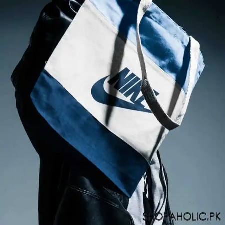 nike heavy canvas tri color tote bag image4
