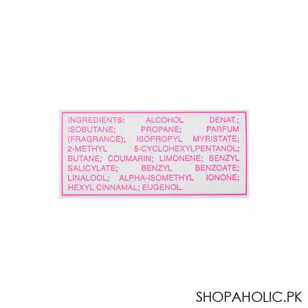 Nike Ultra Pink Deodorant Spray, Eau de Toilette, 24 Hours Lasting, For Women's, 200ml - Image 3