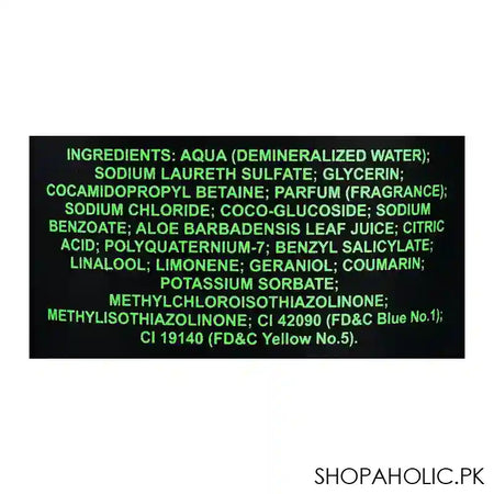 Nike Woman Ultra Green Aloe Vera Shower Gel, 250ml - Image 2