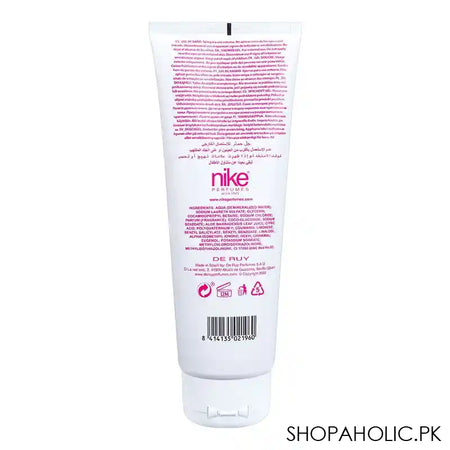 Nike Woman Ultra Pink Aloe Vera Shower Gel, 250ml - Image 3