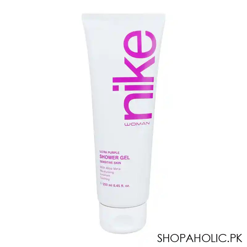 Nike Woman Ultra Purple Aloe Vera Shower Gel, 250ml - Main Image