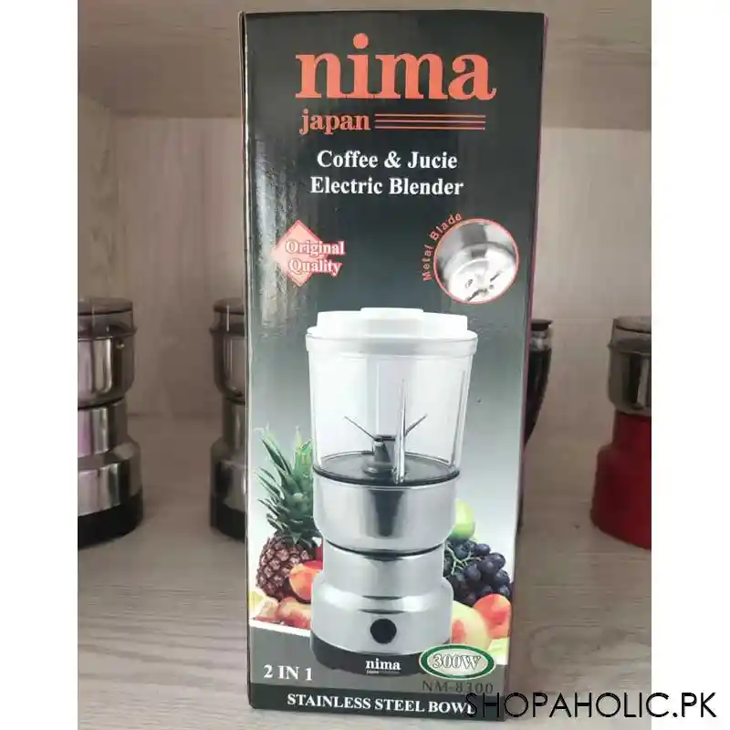 Nima Machine Buy Nima 2-in-1 Coffee & Juice Electric Blender in Pakistan – Shopaholic.pk