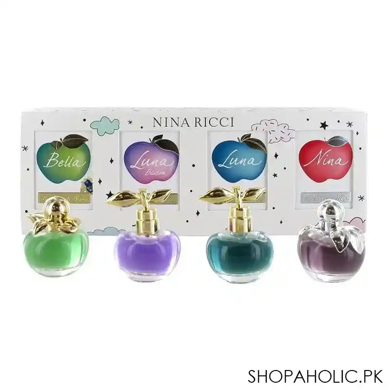 nina ricci mini perfume set, 4x4ml, for women main image