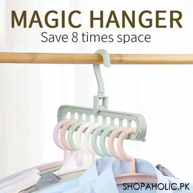 nine hole magic folding super hanger main image