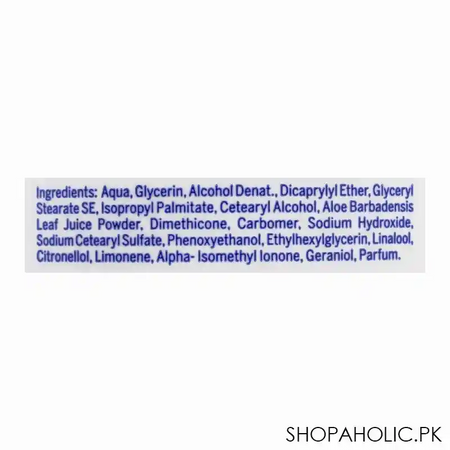 nivea 48h aloe & hydration body lotion, with deep moisture serum, normal to dry skin, 250ml image3