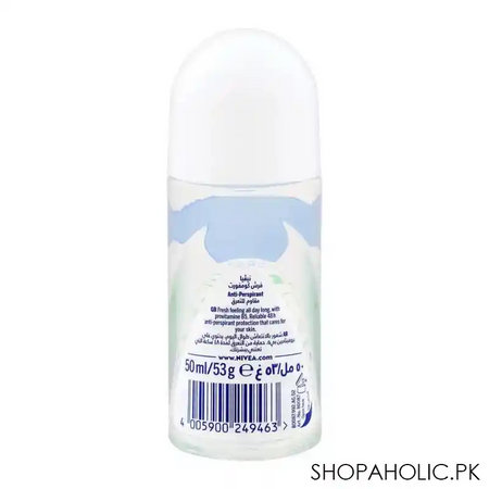 nivea 48h fresh comfort anti perspirant roll on deodorant, for women, 50ml image2