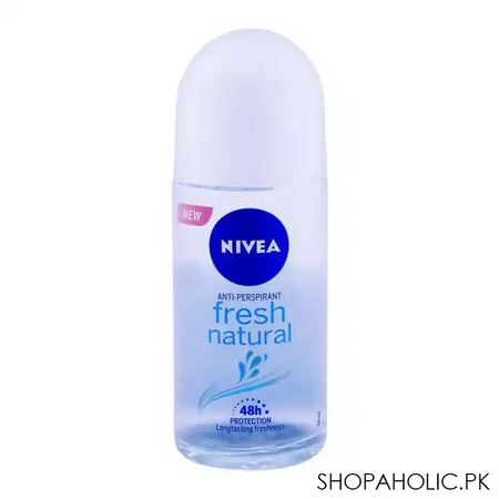 nivea 48h fresh natural roll on 50ml main image