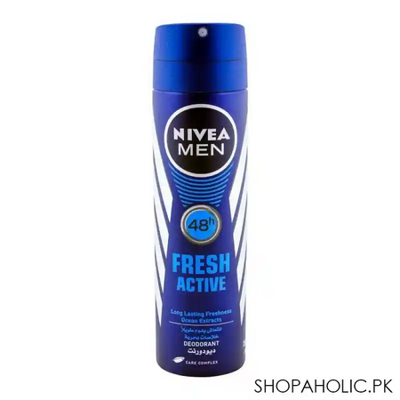 nivea men 48h fresh active deodorant spray 150ml main image