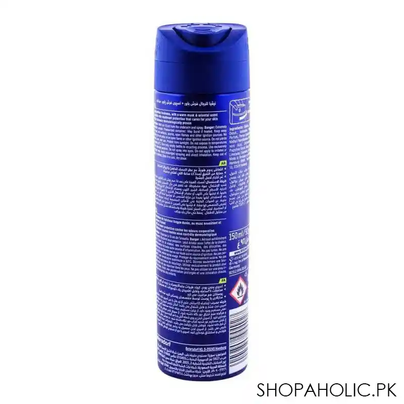 nivea men 48h fresh power quick dry deodorant spray 150ml image2