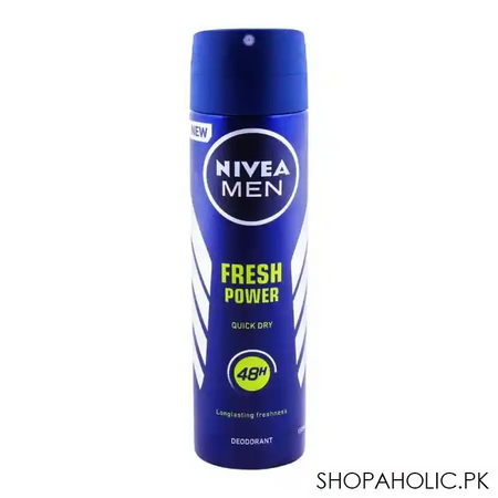 nivea men 48h fresh power quick dry deodorant spray 150ml main image