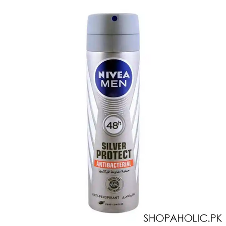 nivea men 48h silver protect deodorant spray 150ml main image