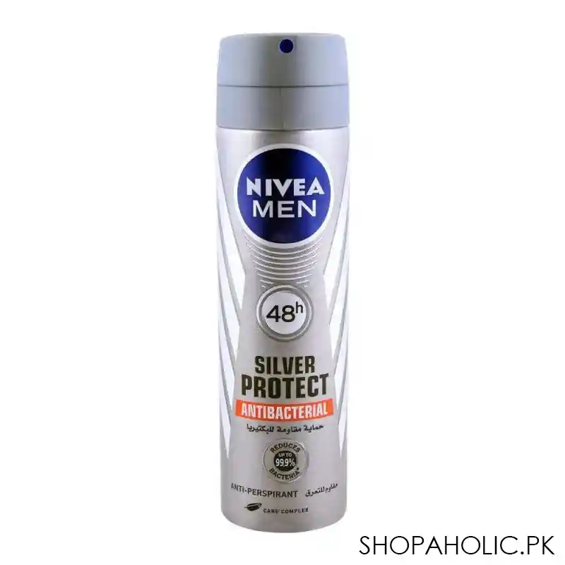 nivea men 48h silver protect deodorant spray 150ml main image