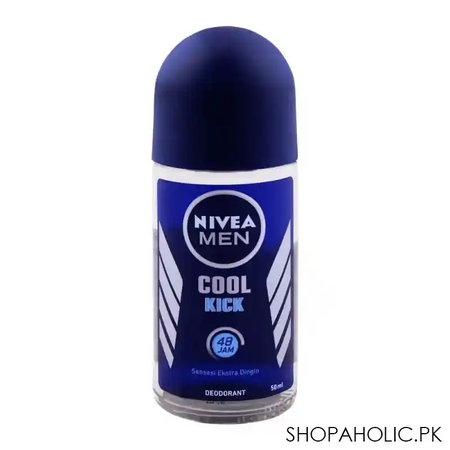 nivea men cool kick roll on deodorant, 50ml main image