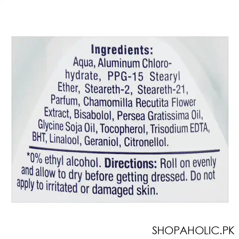 Nivea Men Sensitive Protect 48H Chamomile Anti-Perspirant Roll On, 50ml - Image 2