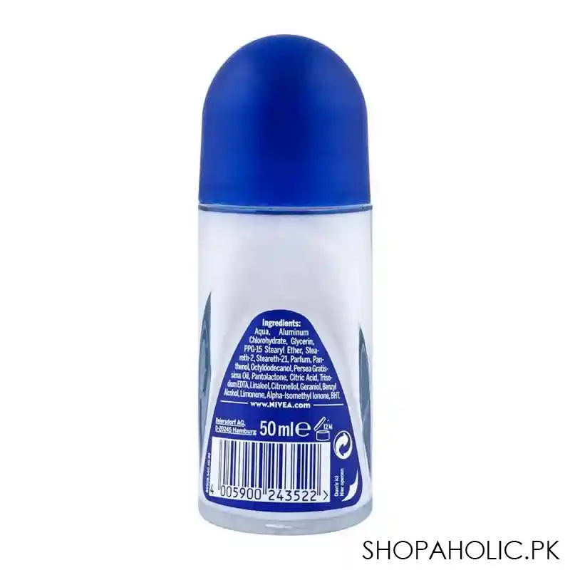 nivea protect & care 0% alcohol roll on, 50ml image2