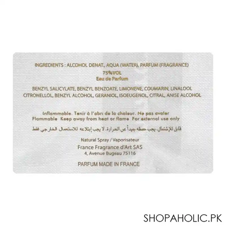 noeme paris abysse eau de parfum, for men & women, 100ml image3
