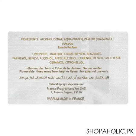 noeme paris atitlan eau de parfum, for men & women, 100ml image3
