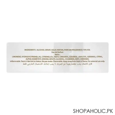 noeme paris naica eau de parfum, for men & women, 100ml image3