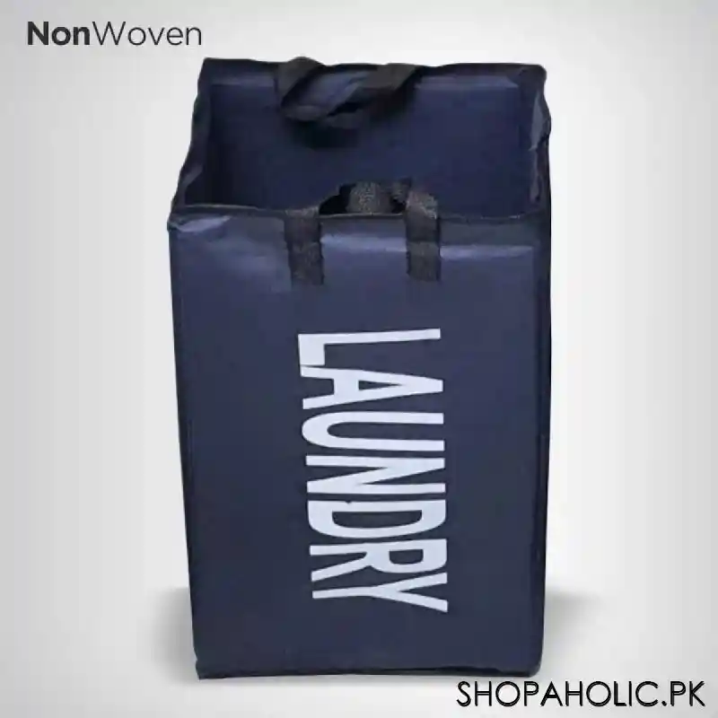 nonwoven fabric square laundry bag image5