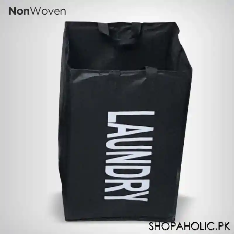 nonwoven fabric square laundry bag main image