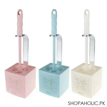 nordic bathroom toilet brush with holder image2