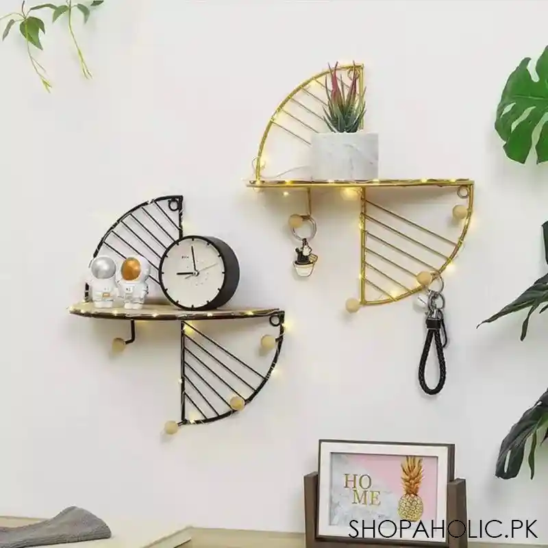 nordic iron art creative wall hanging rack image4