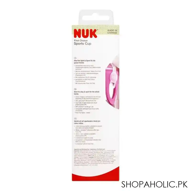 nuk first choice sports cup, 24 month+ 450ml, 10255577 image3