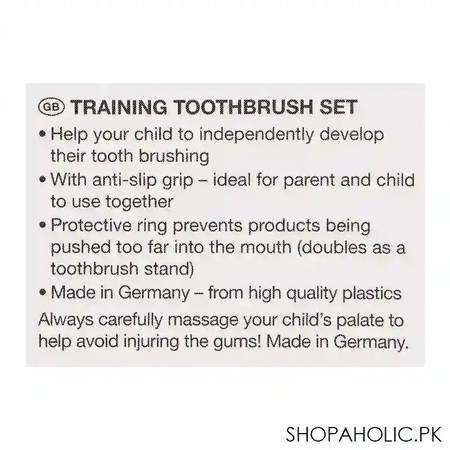 nuk training toothbrush set, 6m+ 10256205 image4