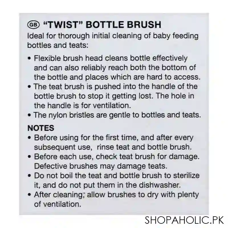 nuk twist bottle brush, 10256372 image4
