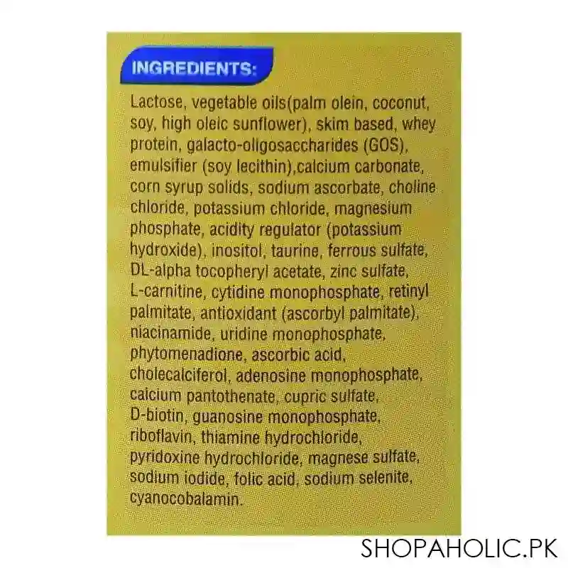 nutrafil 1, stage 1, infant formula powder, 400g, tin image3