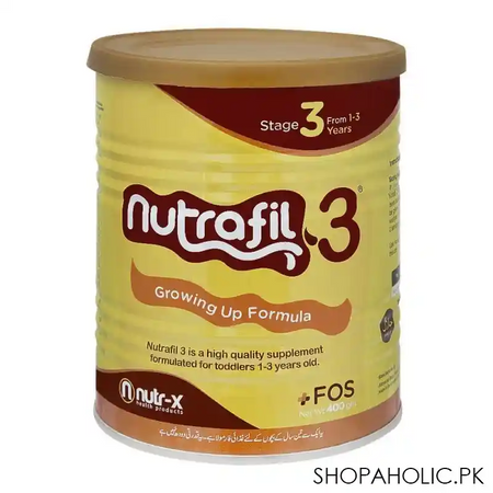 nutrafil stage 3, growing up formula, 400g main image