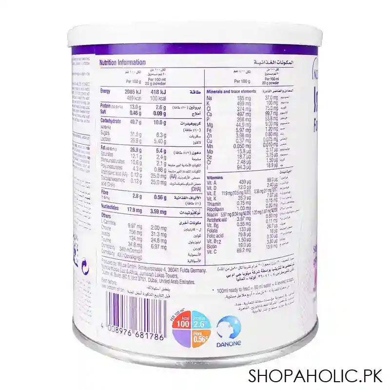 Nutricia Infatrini For Infants, Baby Formula Powder, 0-18 Months, 400g - Image 3