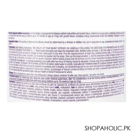 Nutricia Infatrini For Infants, Baby Formula Powder, 0-18 Months, 400g - Image 4
