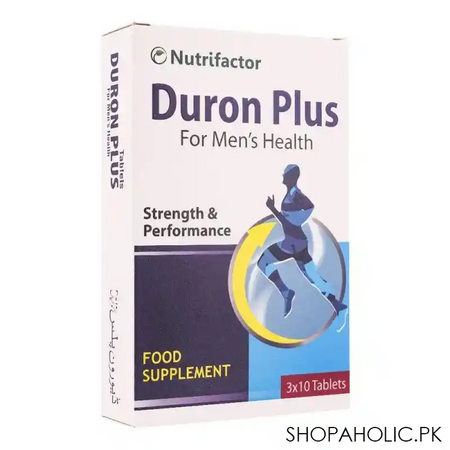 nutrifactor duron plus men's health food supplement, 30 tablets main image
