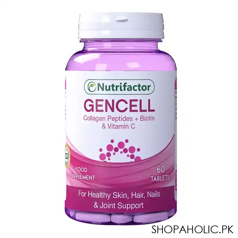 Buy Nutrifactor Gencell Skin Food Supplement in Pakistan – Shopaholic.pk