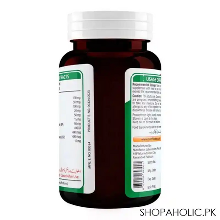 nutrifactor glucofactor one a day food supplement, 30 tablets image2