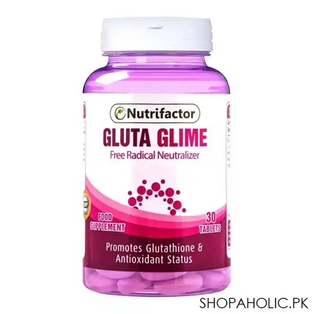 nutrifactor gluta glime free radical neutralizer food supplement, 30 tablets main image