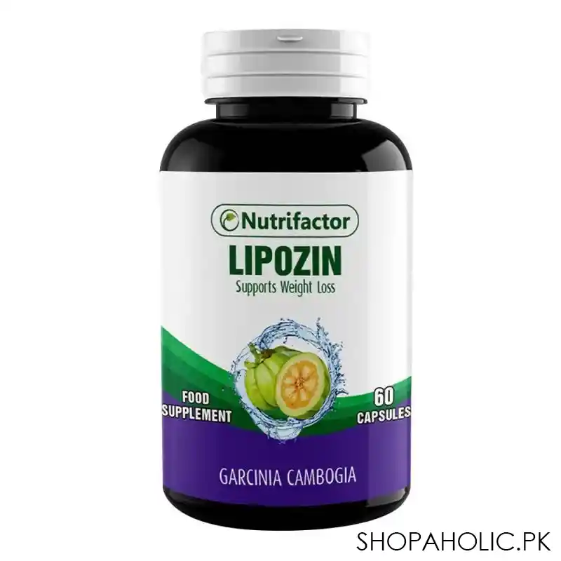 nutrifactor lipozin weight loss food supplement, 60 capsules main image