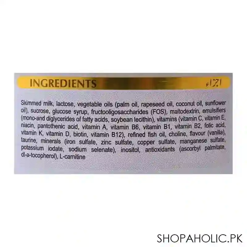 nuture intelligence ni grow+ stage 4, growing up formula, 400g image3