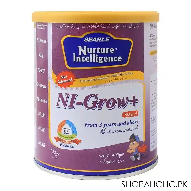 nuture intelligence ni grow+ stage 4, growing up formula, 400g main image