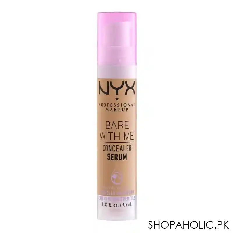 nyx bare with me concealer serum, medium, bwmcc07 image2
