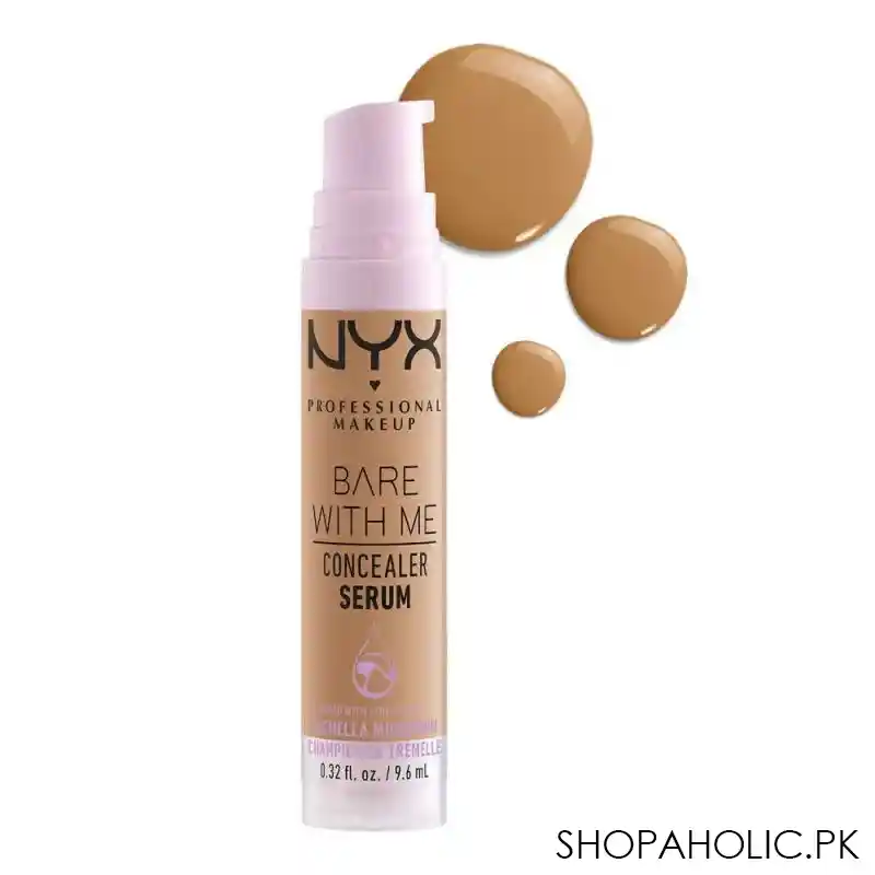 nyx bare with me concealer serum, sand, bwmcc08 main image