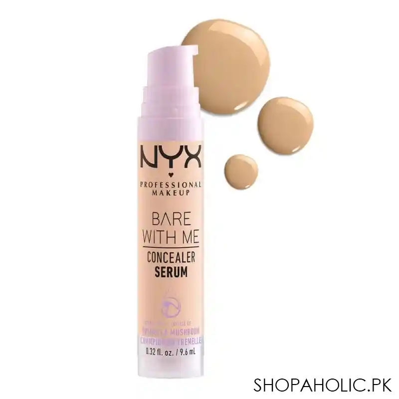 nyx bare with me concealer serum, vanilla, bwmcc03 main image