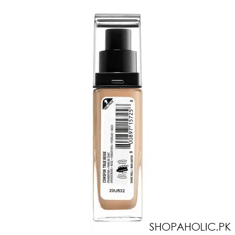 nyx can't stop won't stop 24hr full coverage foundation, true beige image3